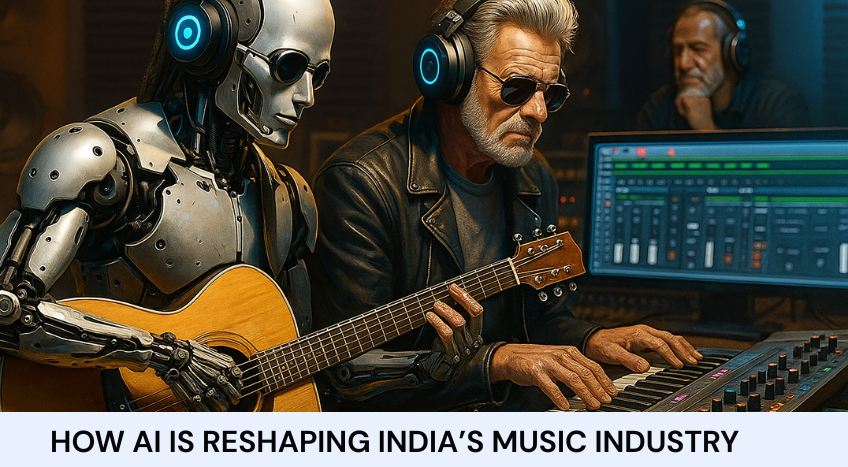 AI-generated music and creativity in Indian entertainment.