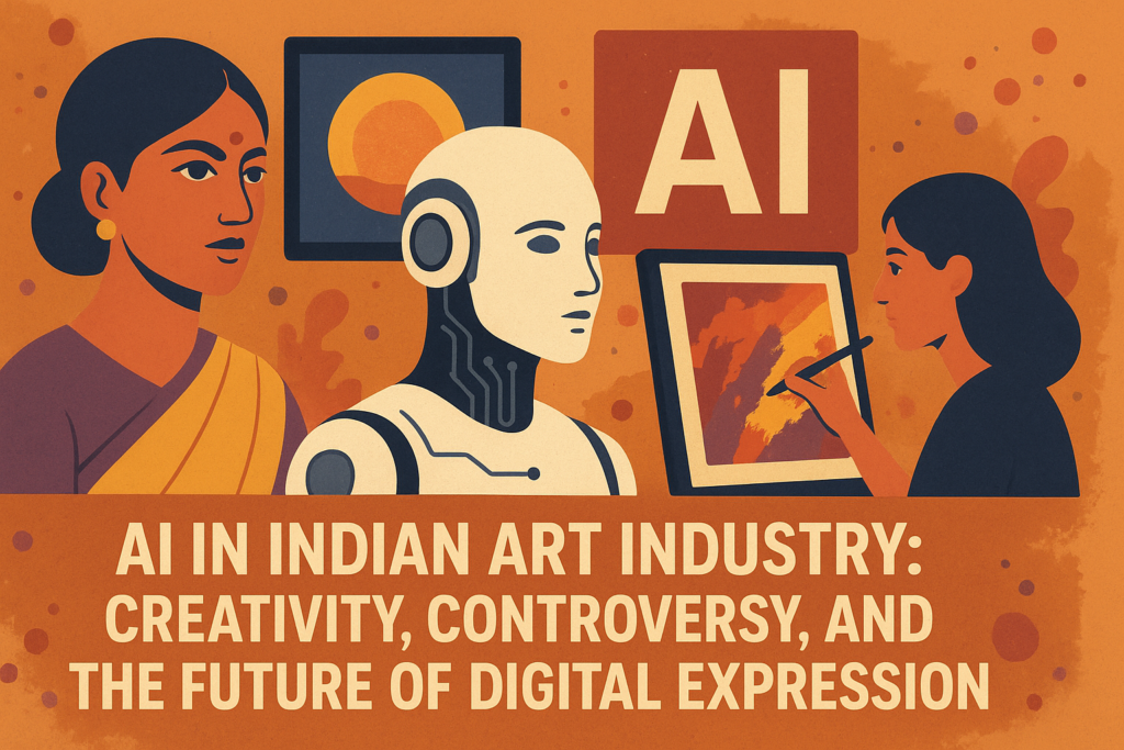 AI in Indian Art Industry: Creativity, Controversy & Future