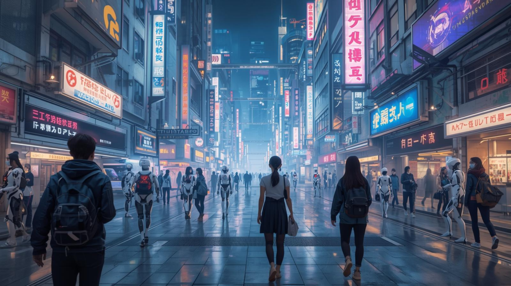 AI Future Chronicles: A Day in the Life of a Citizen