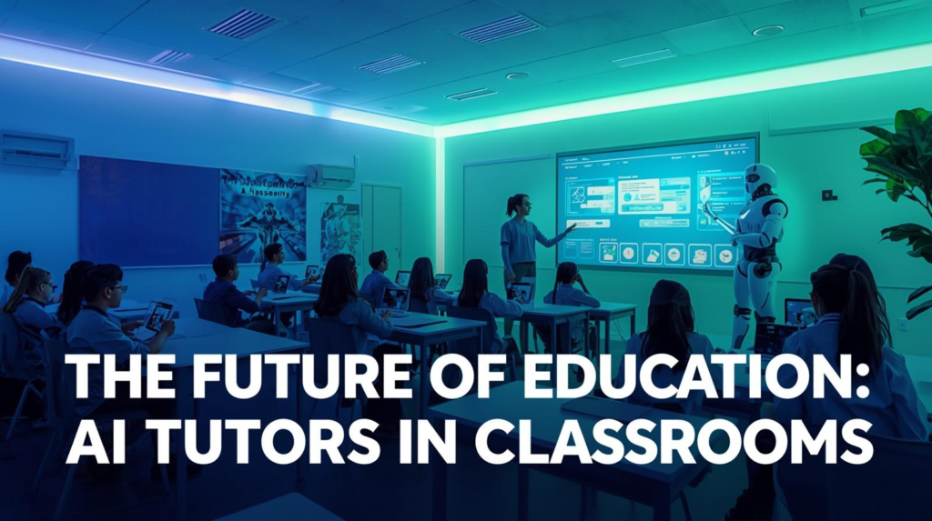 The Future of Education: AI Tutors in Classrooms