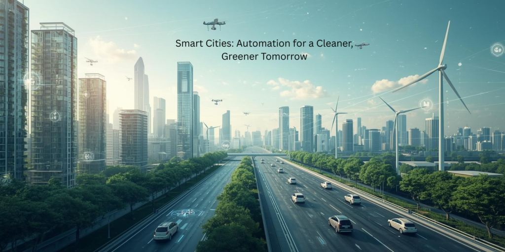 Smart Cities: Automation for a Cleaner, Greener Tomorrow