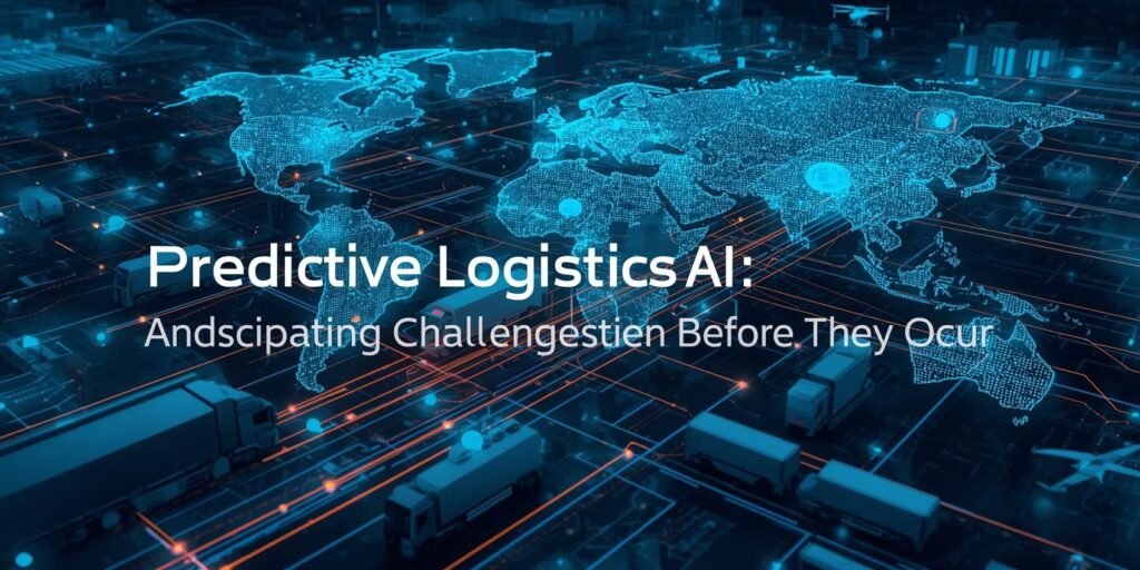 Predictive Logistics AI: Anticipating Challenges Before They Occur.