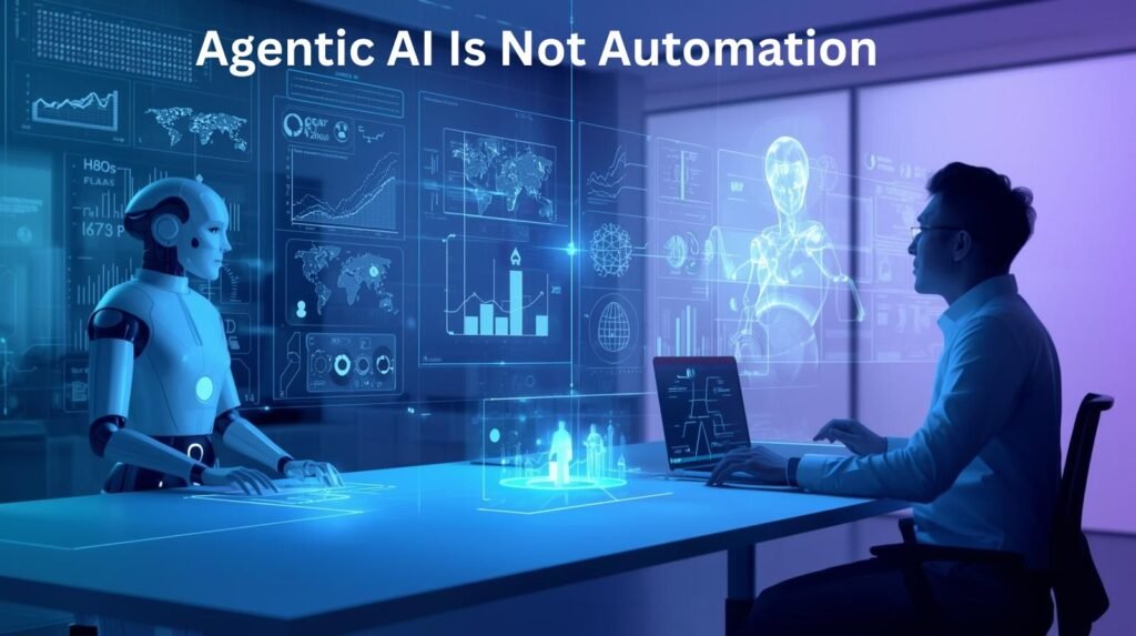 Agentic AI Is Not Automation — It's Delegation to Machines