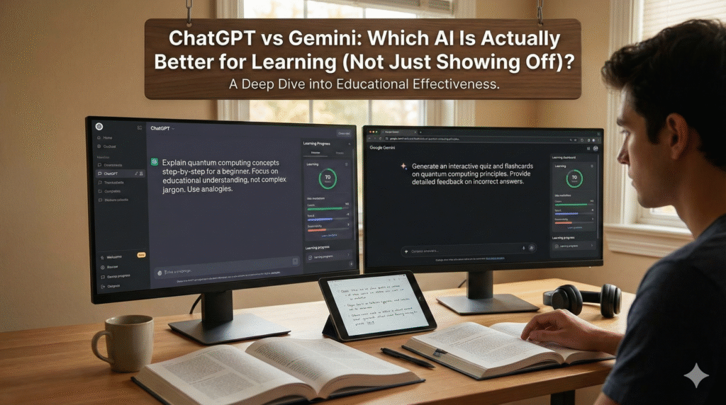 ChatGPT vs Gemini: Which AI Is Better for Learning?
