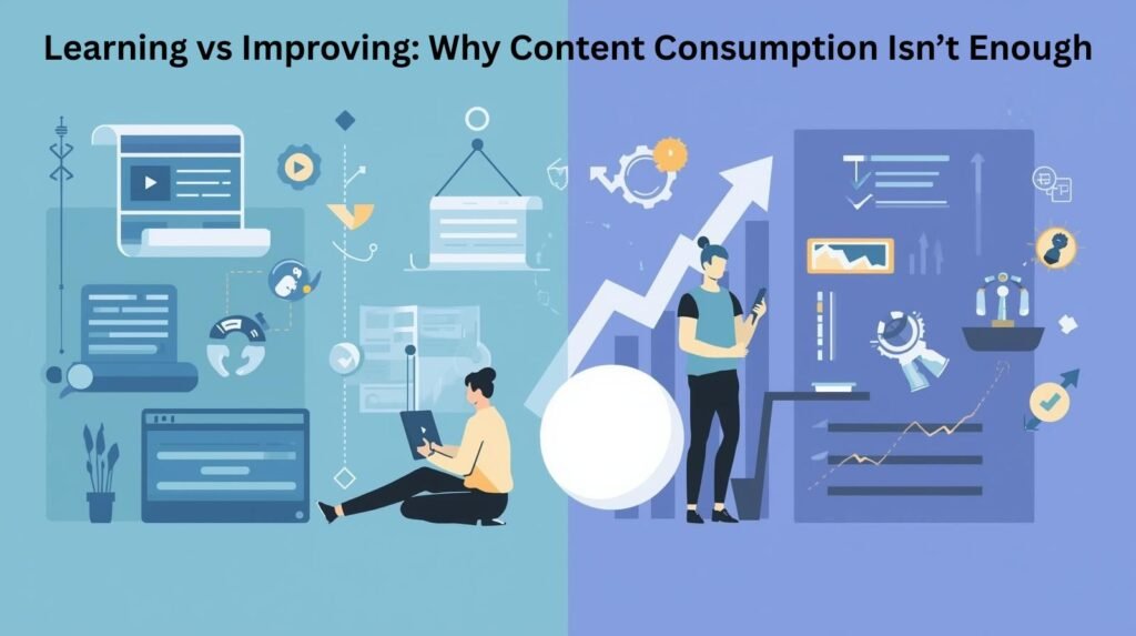 Learning vs Improving: Why Content Consumption Isn’t Enough