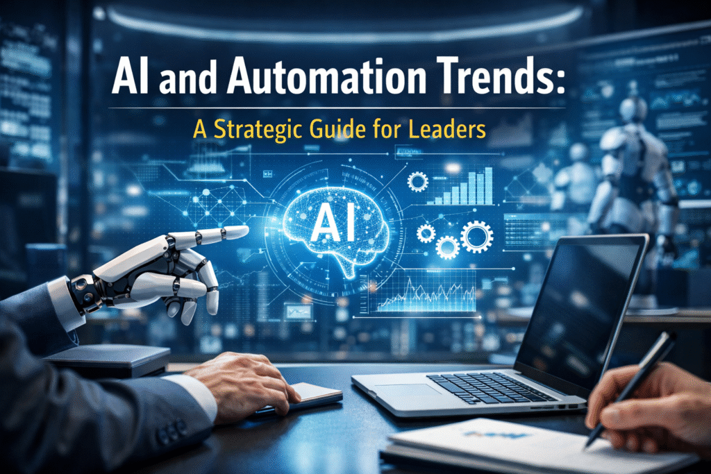 AI and Automation Trends: A Strategic Guide for Leaders