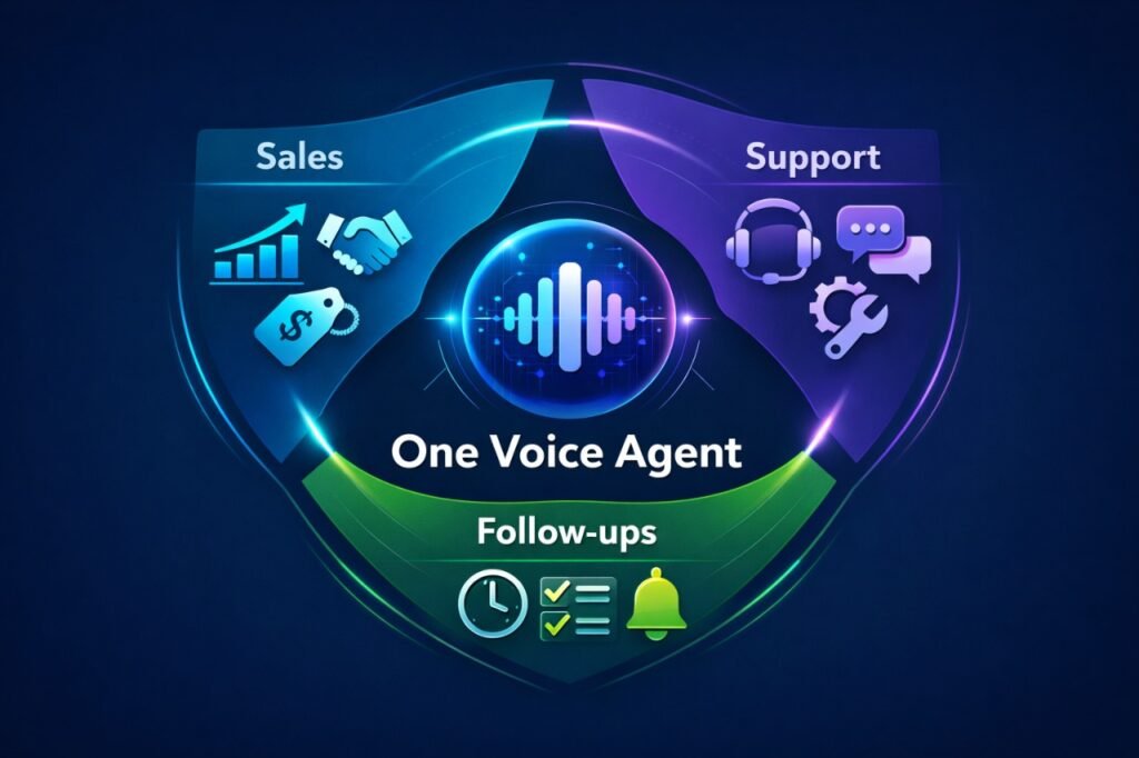 One Voice Agent: The Future of Sales and Support