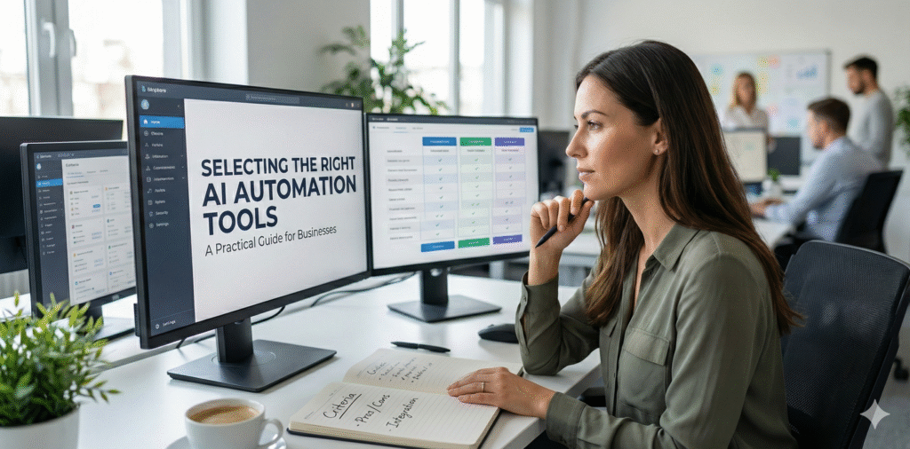 Selecting the Right AI Automation Tools