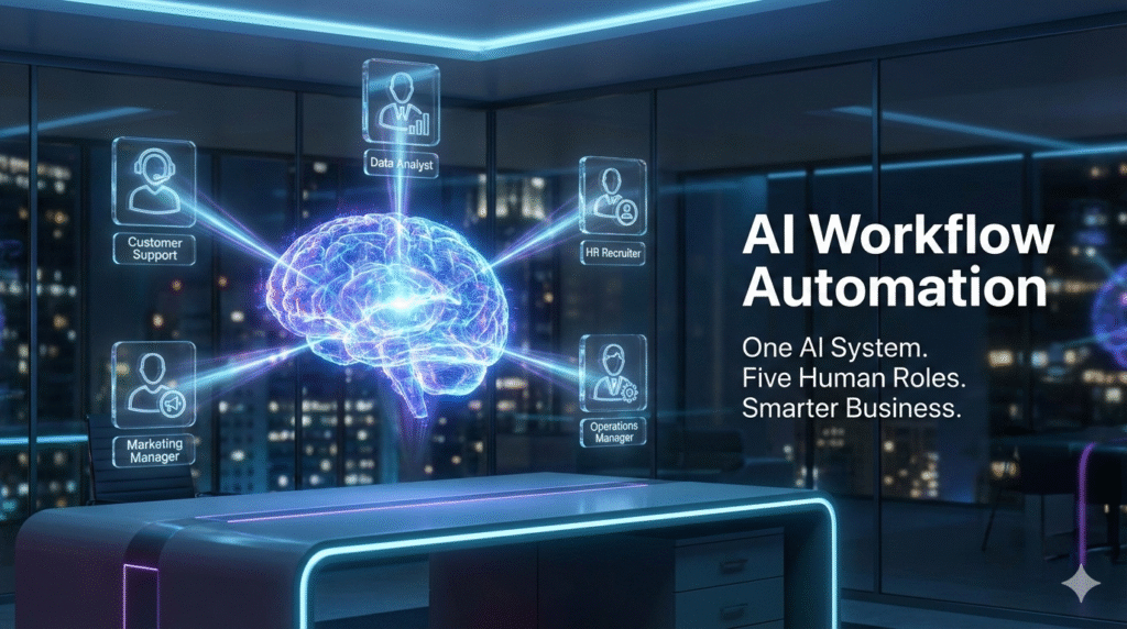 AI Workflow Automation: Replacing 5 Human Roles with AI