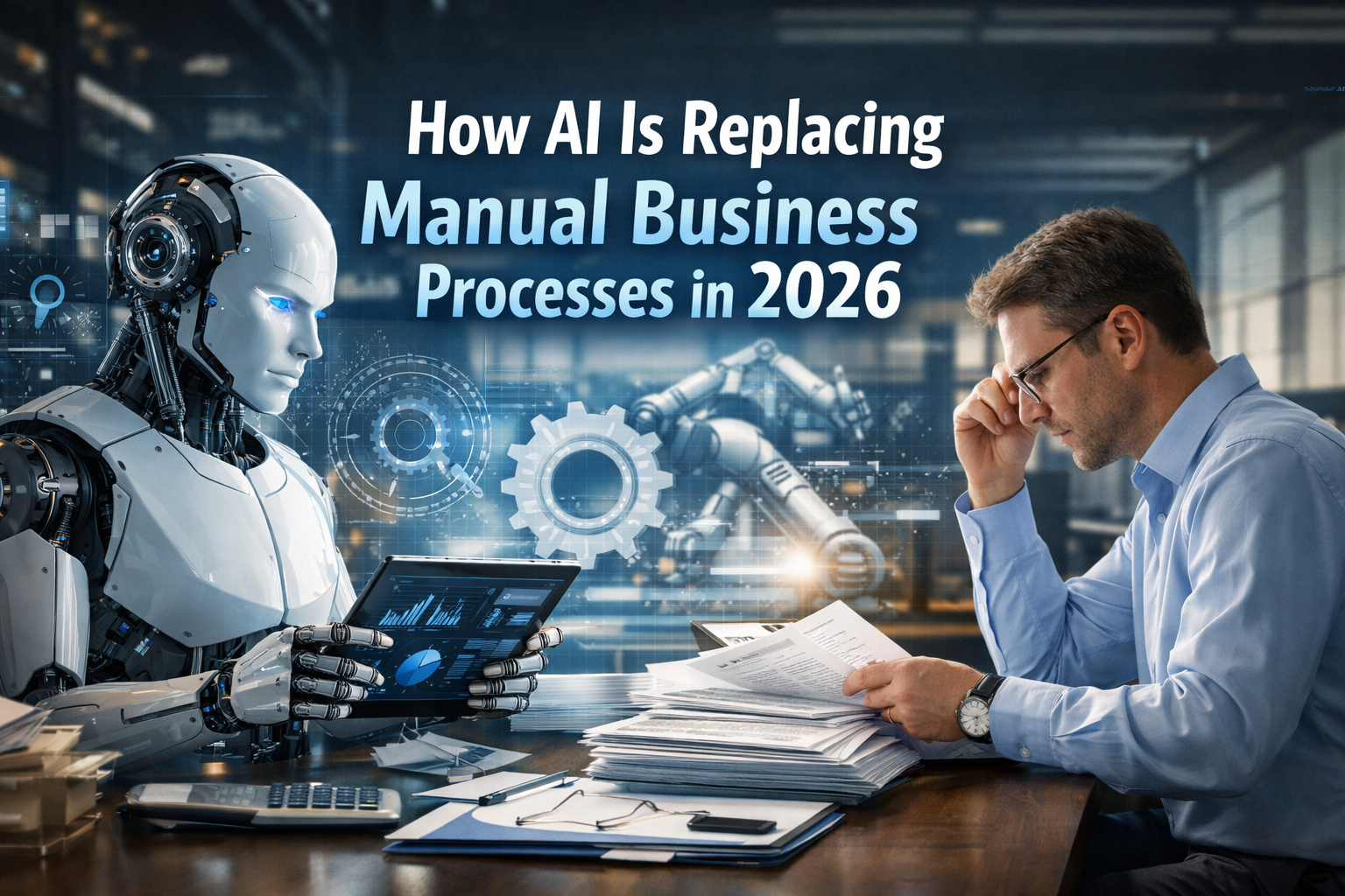 How AI Is Replacing Manual Business Processes in 2026
