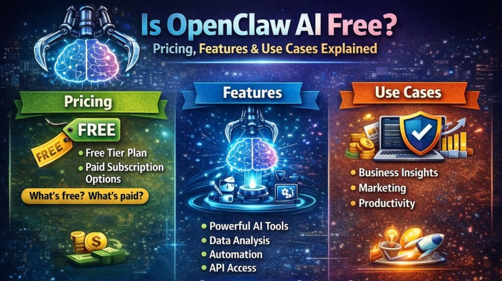 Is OpenClaw AI Free? Pricing, Features & Use Cases Explained
