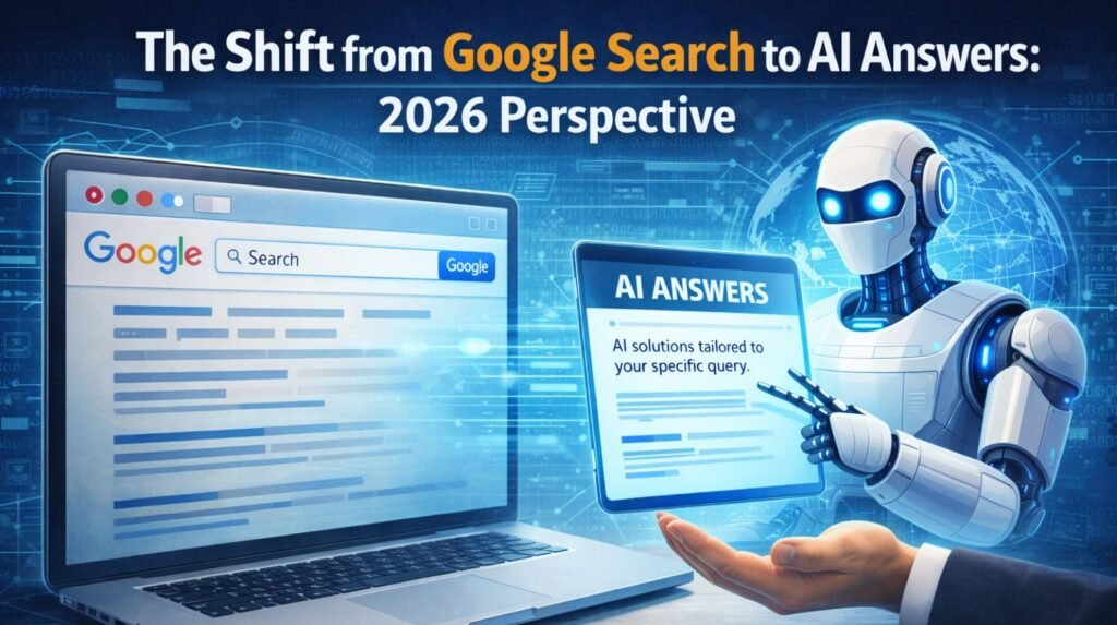 The Shift from Google Search to AI Answers: 2026 Perspective
