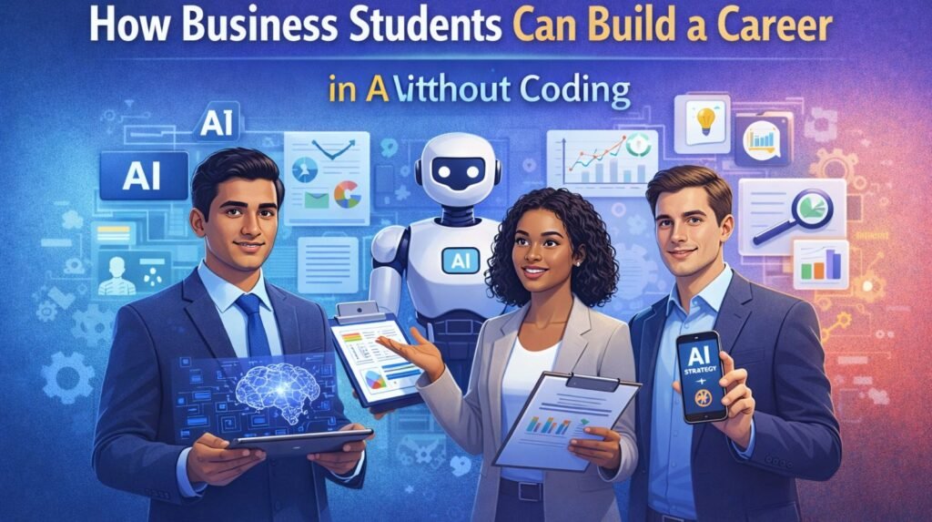 How Business Students Can Build Career in AI Without Coding