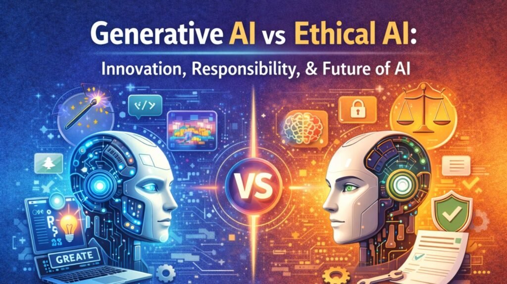 Generative AI vs Ethical AI: Innovation & Future of AI
