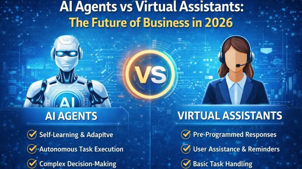 AI Agents vs Virtual Assistants: Future of Business in 2026