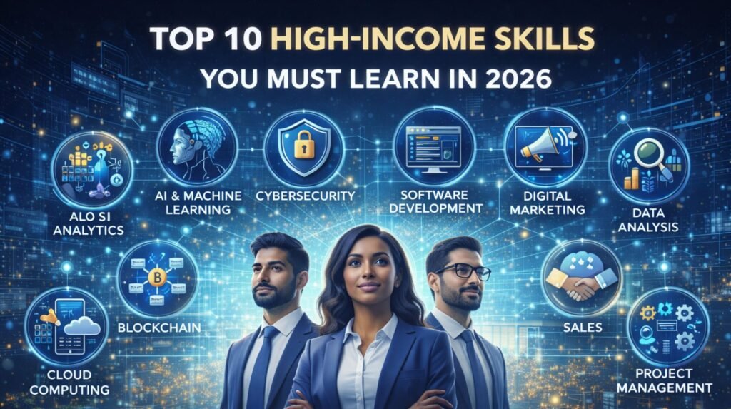 Top 10 High-Income Skills You Must Learn in 2026