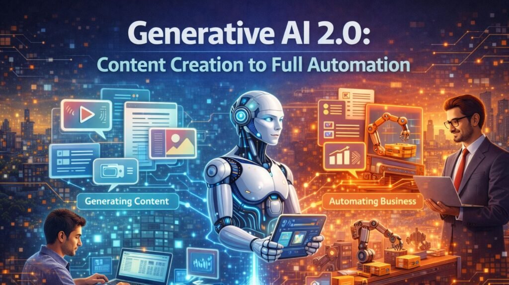 Generative AI 2.0: Content Creation to Full Automation